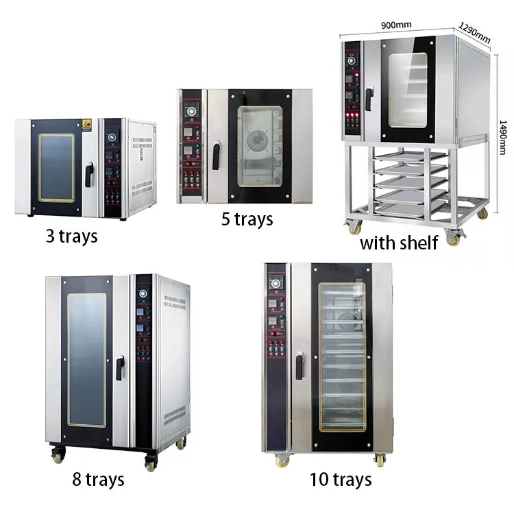 High quality steam type convection bakery oven g as convection oven