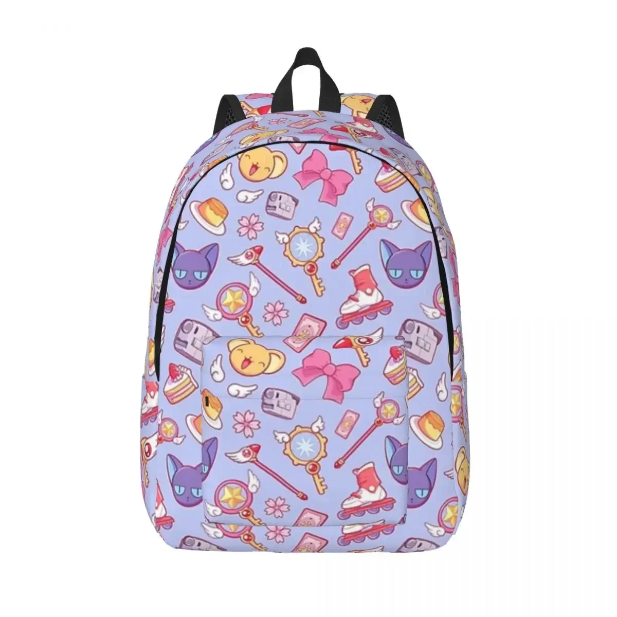 Sakura Card Captor Violet Cute Backpacks Boys Girls Bookbag Waterproof Shoulder Bag Laptop Rucksack Students School Bag