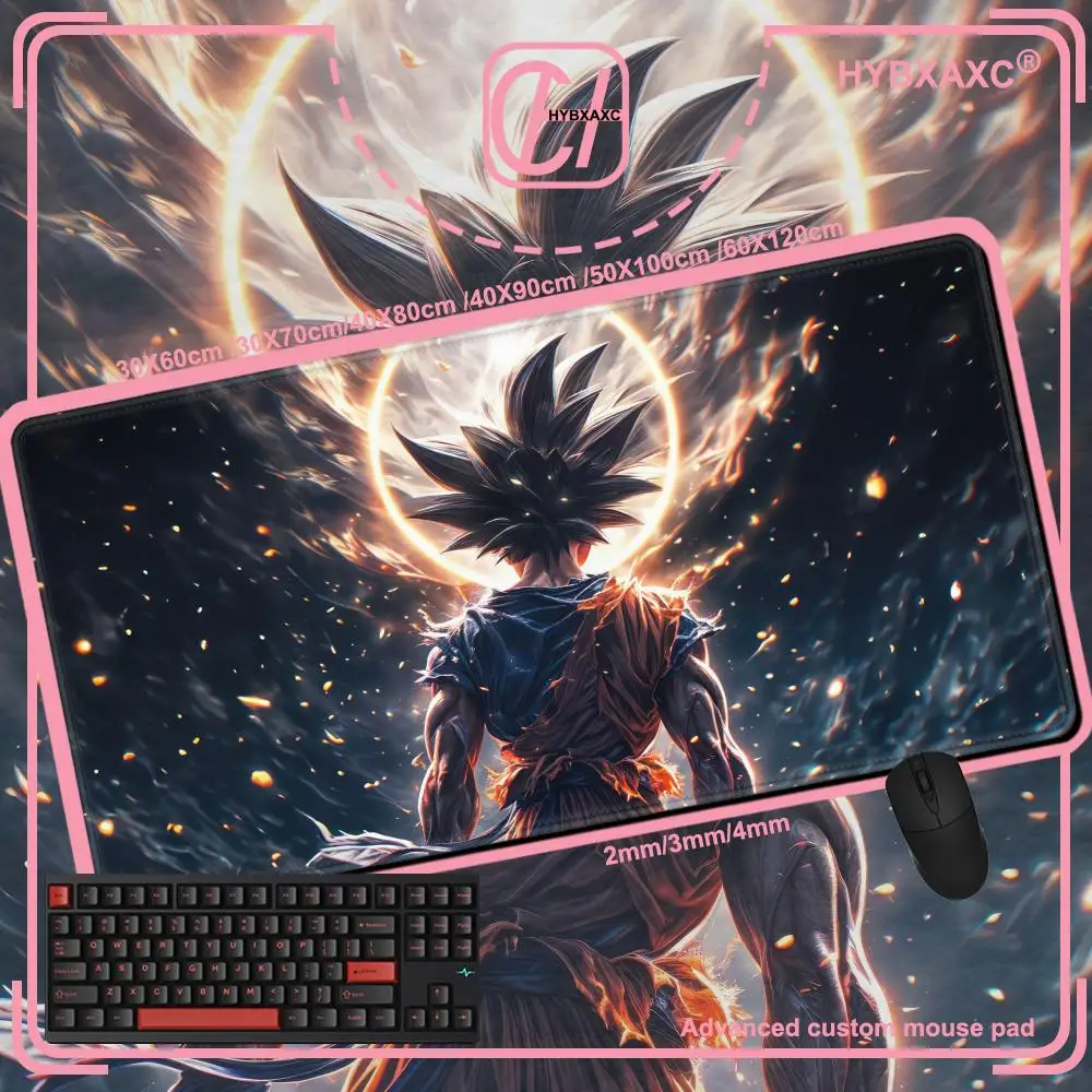 

Anime Goku D-Dragons Balls Mousepad HD Printing Computer Gamers Locking Edge Non-slip Mouse Pad XXL90x40cm Keyboard PC Desk Pad