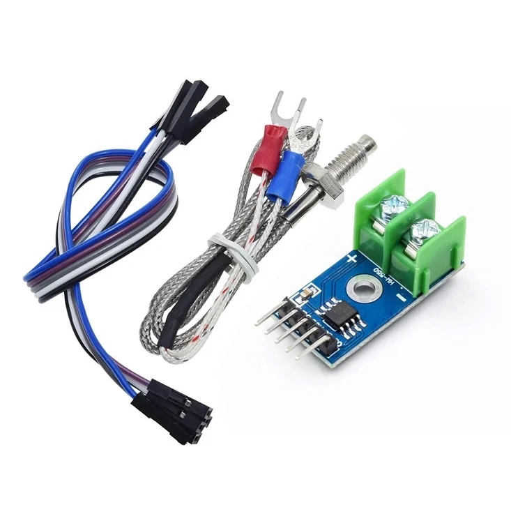 

K-type thermocouple sensor temperature module MAX6675 module+Arduino