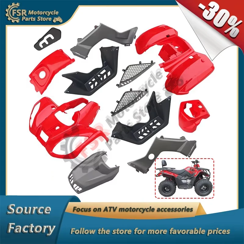 

FULL VEHICLE SHELL,FOR KAYO AU200 AU230 ATV,QUAD PARTS,P/N:803006-0013 803006-0005 803006-0012 803006-0007-02 COVER