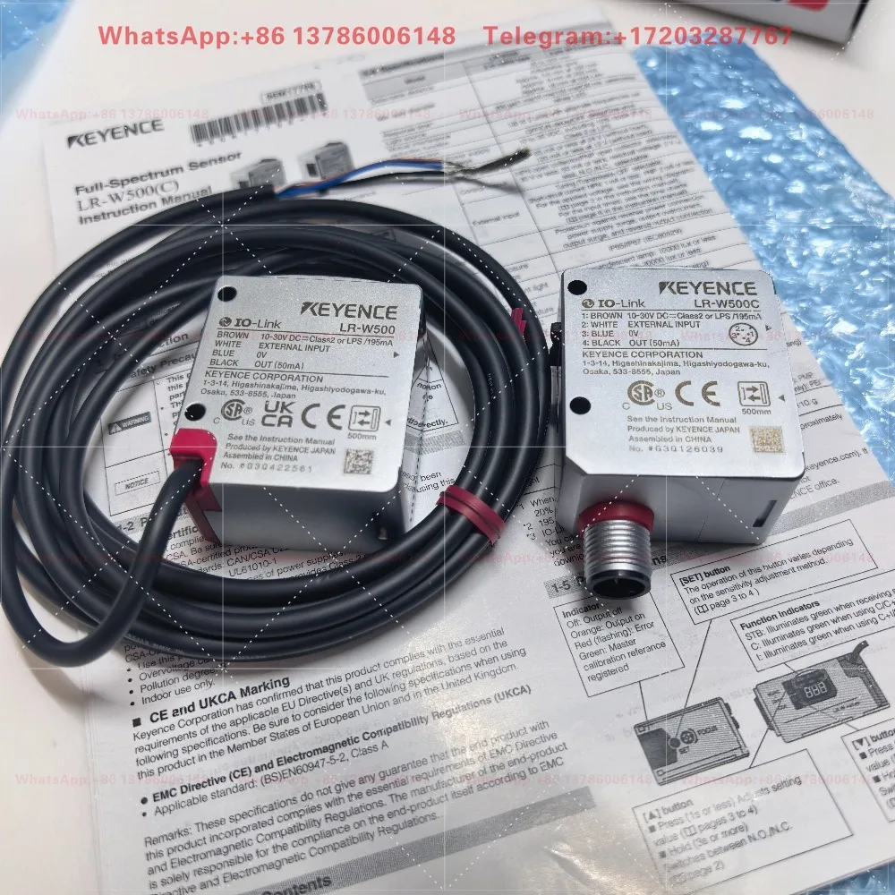 LR-W500LR-W500C White Color Sensor Color Code Optoelectronics Original