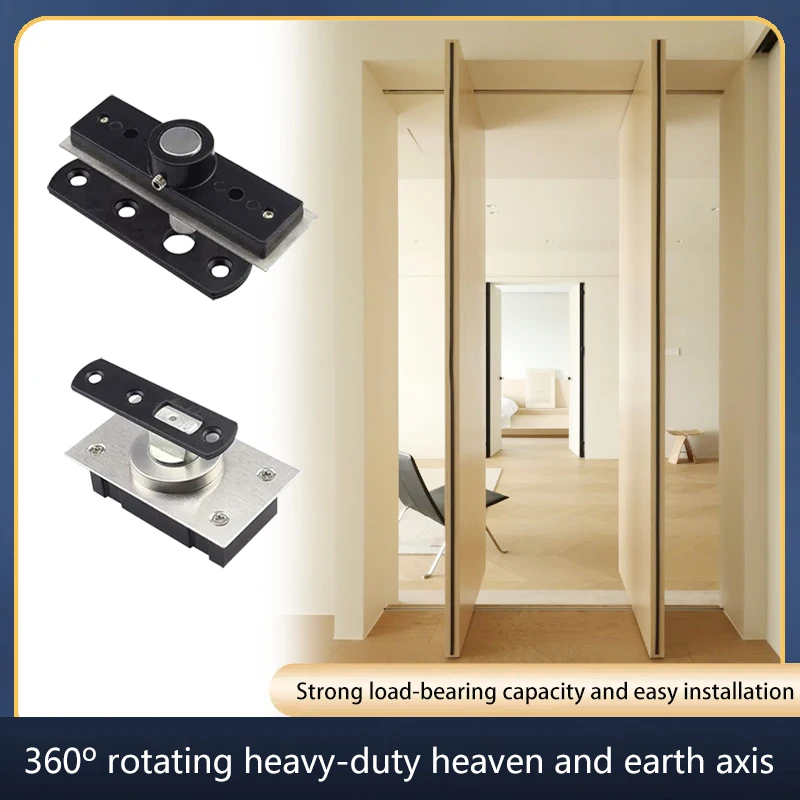 

High-end Rotating Off-axis Door Hardware Spring 90-degree Self-positioning Central Axis Door Heaven And Earth Rotation Axis