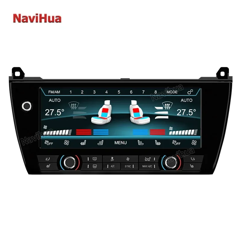 10.25 Inch Newest Car AC Panel for BMW 5 Series F10 2011-2017 Digital Air Conditioner Climate Board LCD Screen