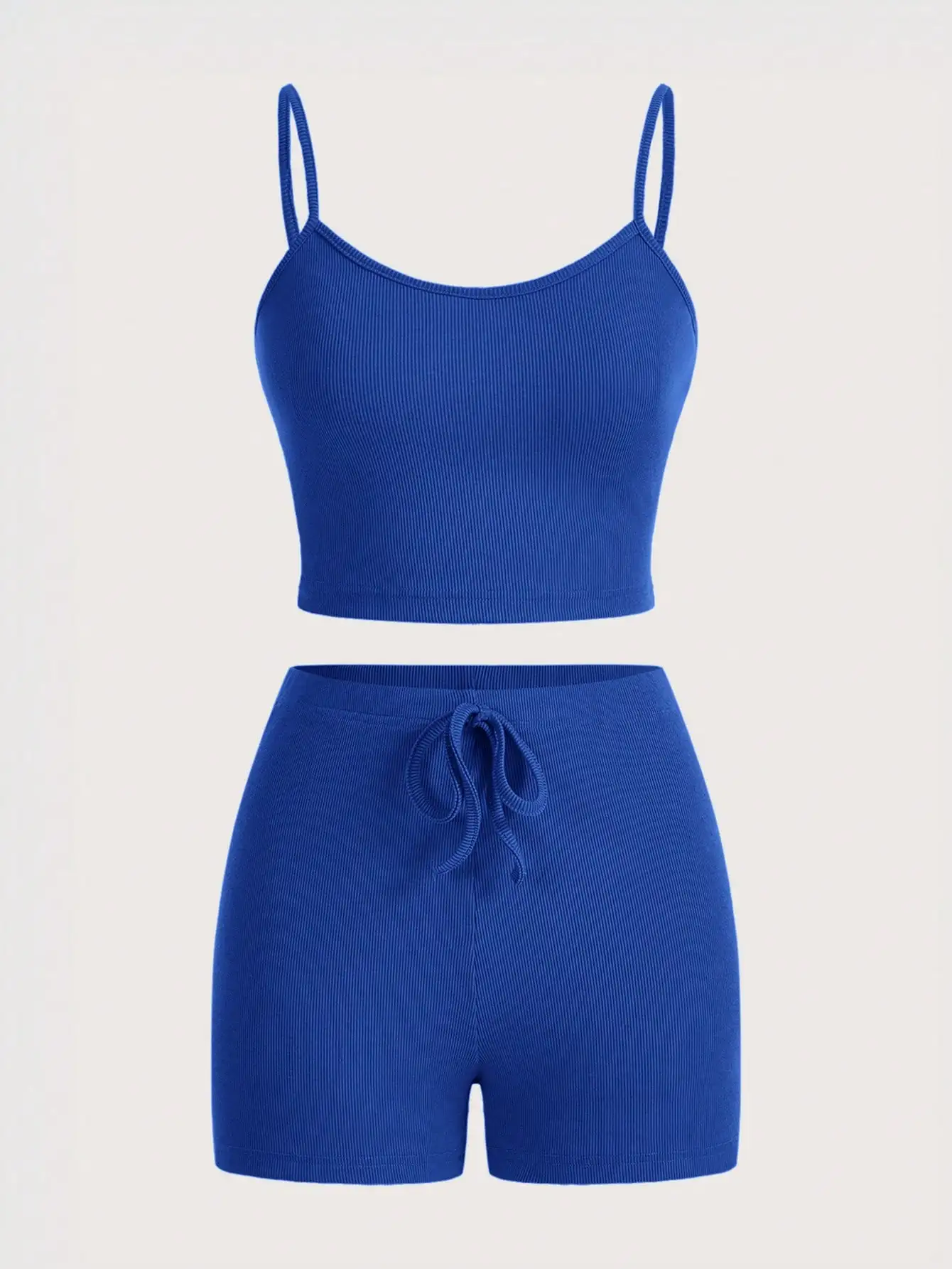 

Fashion new casual sportswear women's vest, camisole, shorts set