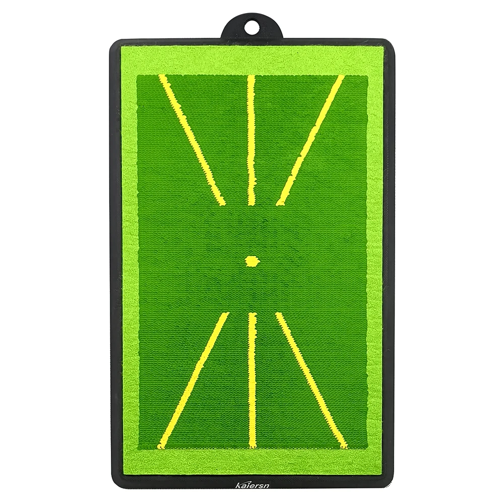 Kaiersn Golf Beginner Training Track Detection Pad Swing Practice Tool, High Quality Shot Track Orientation Pad, Swing Path Pad