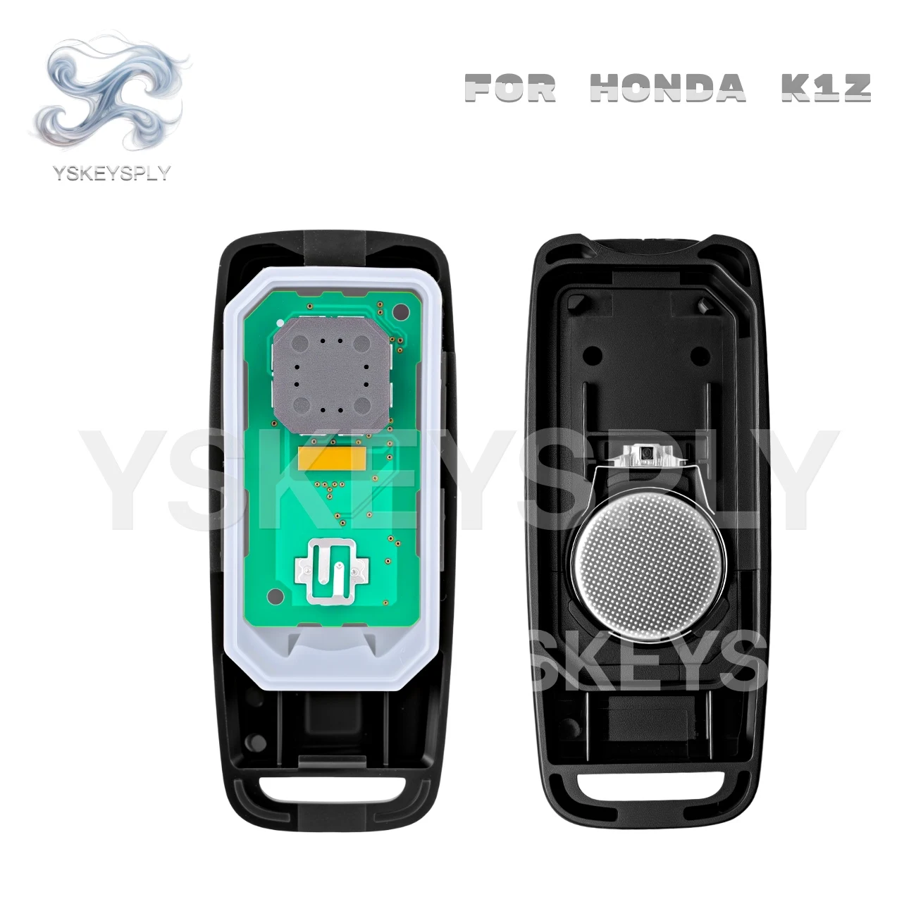 For Honda Motorcycle Remote Key Fits FORZA PCX160 NSS350 K1Z 2021-2023 ID47 Chip 433MHz 2 Buttons Smart Key Fob No Logo view 3