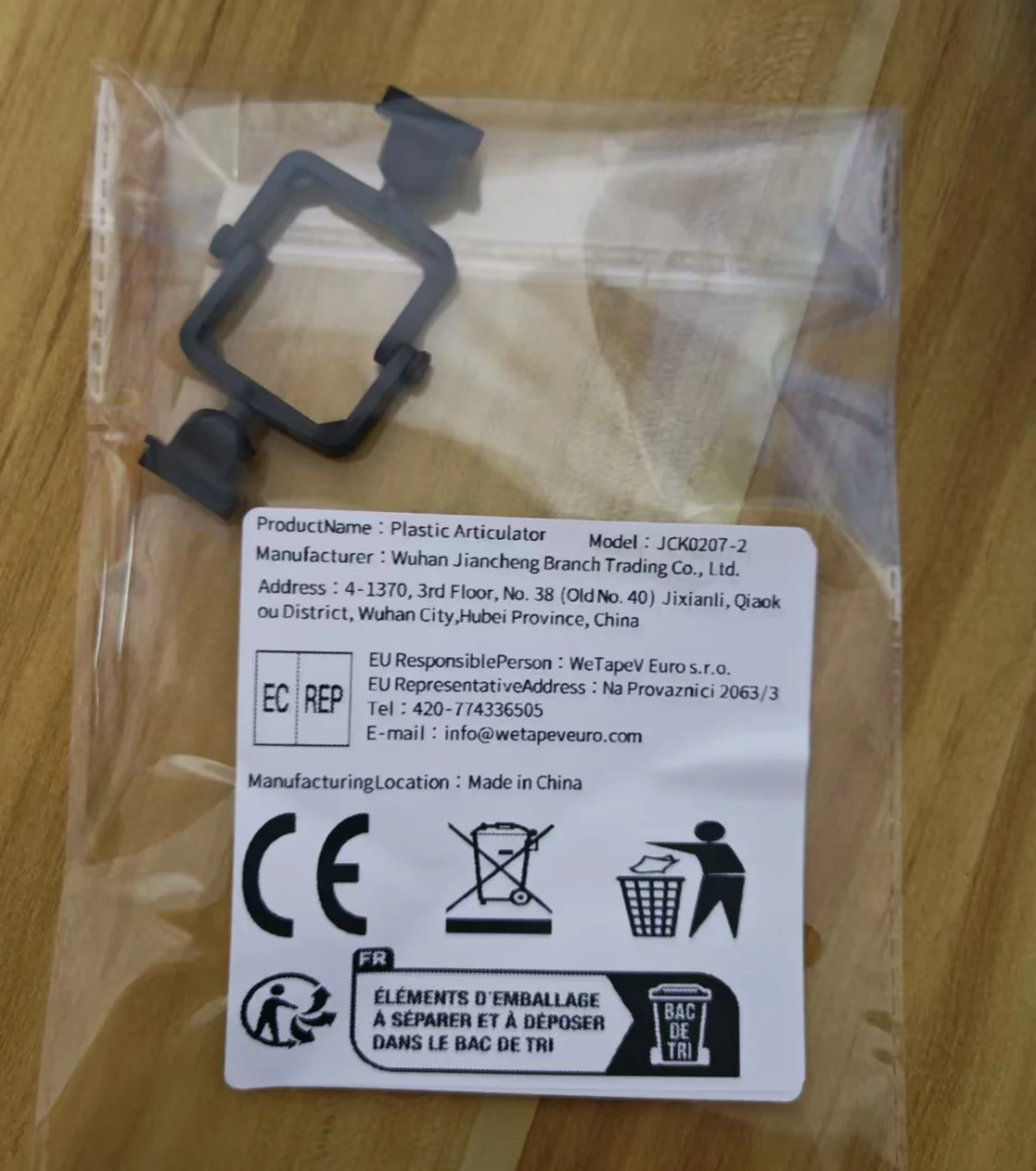 

100Pcs Disposable Plastic Dental Articulator Occlusal Rack Mouth Bite Frame Holder Teeth Orthodontic Denture Test Occlusion Tool