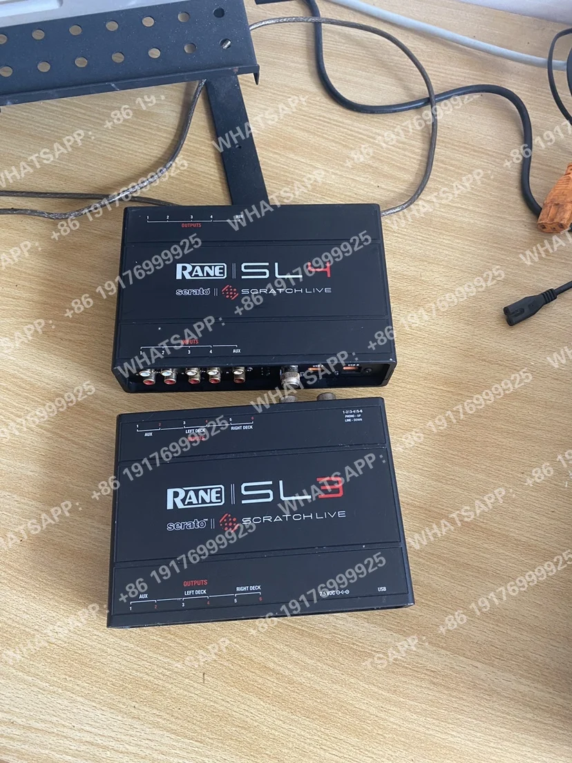 Placa de som RANE Lane SL3 SL4 para DJ, funciona normalmente com Serato DJ PRO.