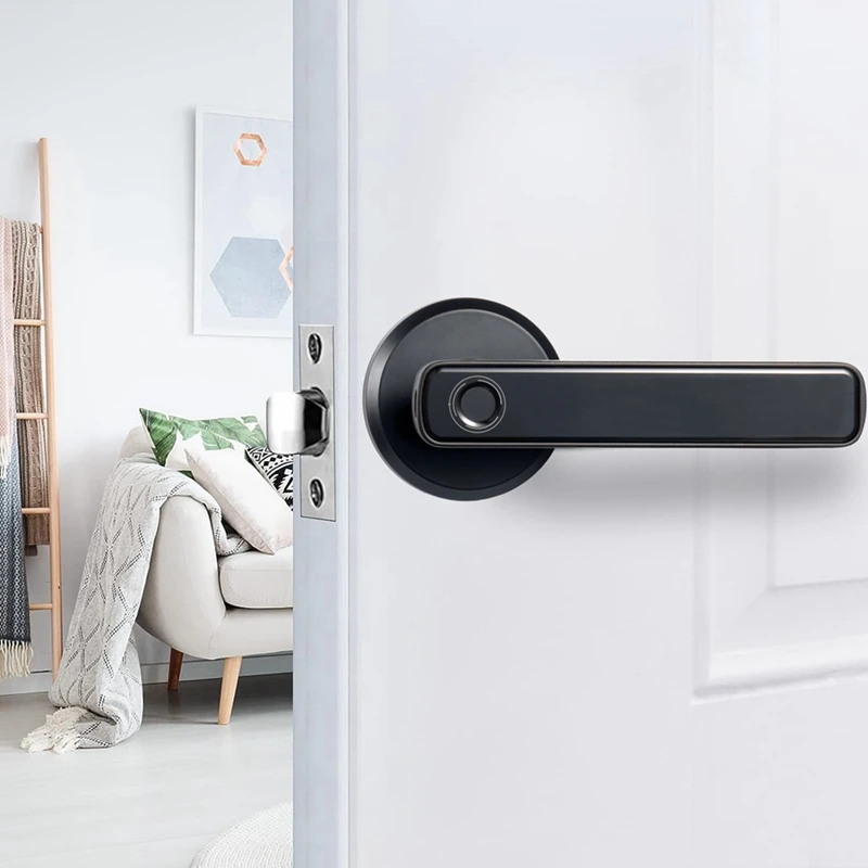 

Smart Fingerprint Door Lock Password Electronic Lock Unlock Entry Door Knobs Lock For Bedroom Home Hotel Apartment