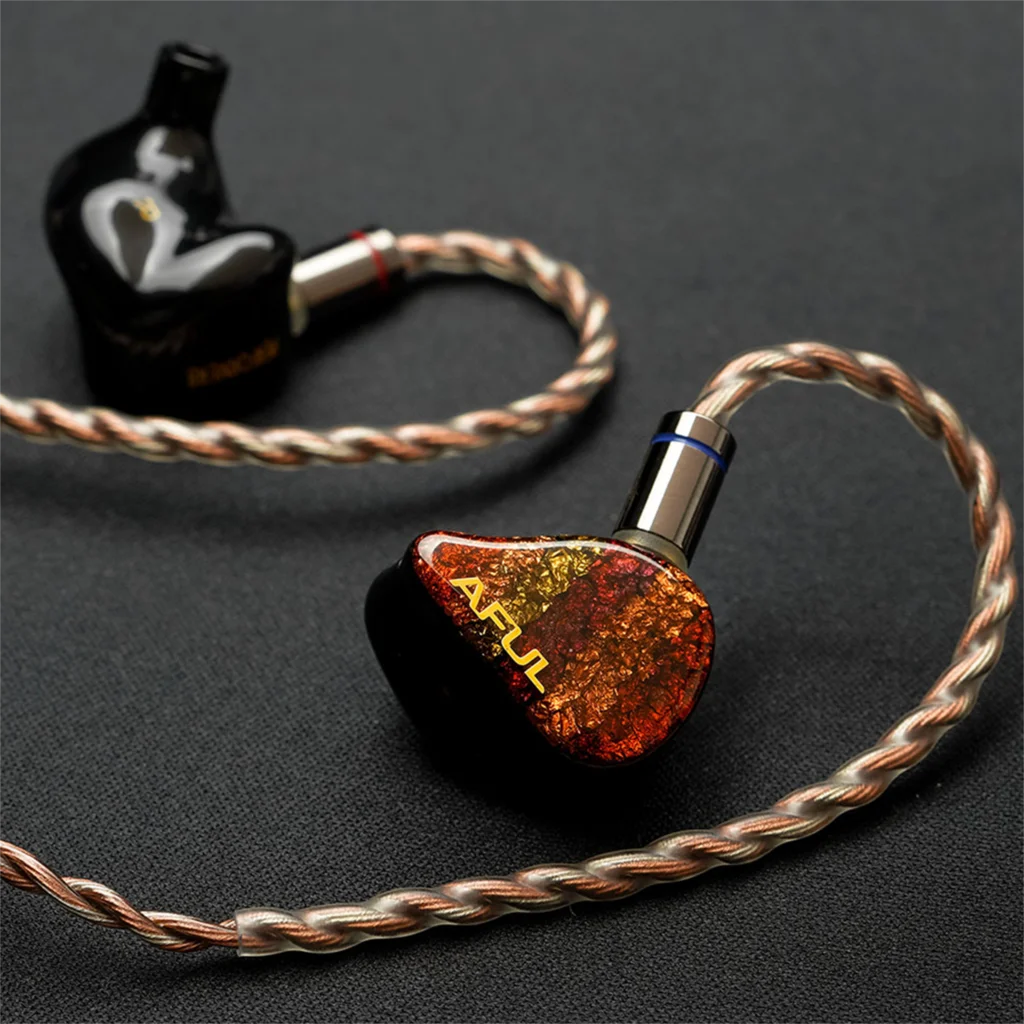 AFUL Performer 8 سماعة 1DD + 7BA سائق هجين مع قابس 3.5/4.4 مللي متر قابل للاستبدال 0.78 2Pin ثلاثة أضعاف تنعيم الموسيقى الرياضة IEM