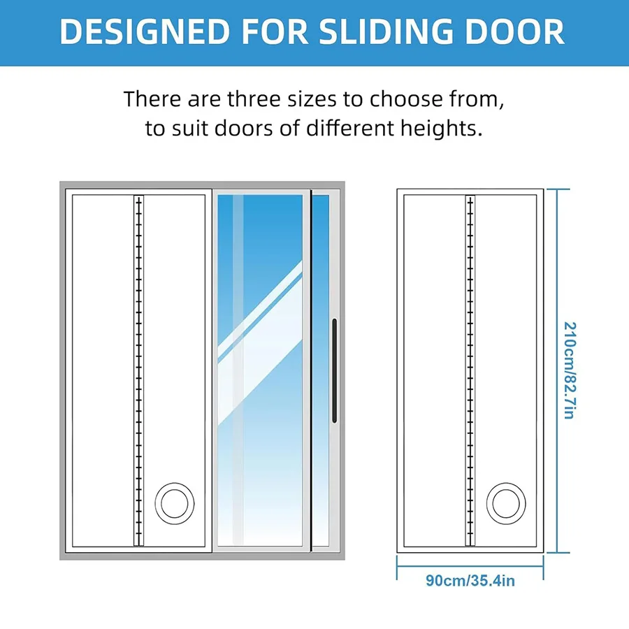Easy Installation Sealing Cloth Portable AC Accessory Air Conditioning Cloth 210T Oxford Fabric Adjustable Zippers