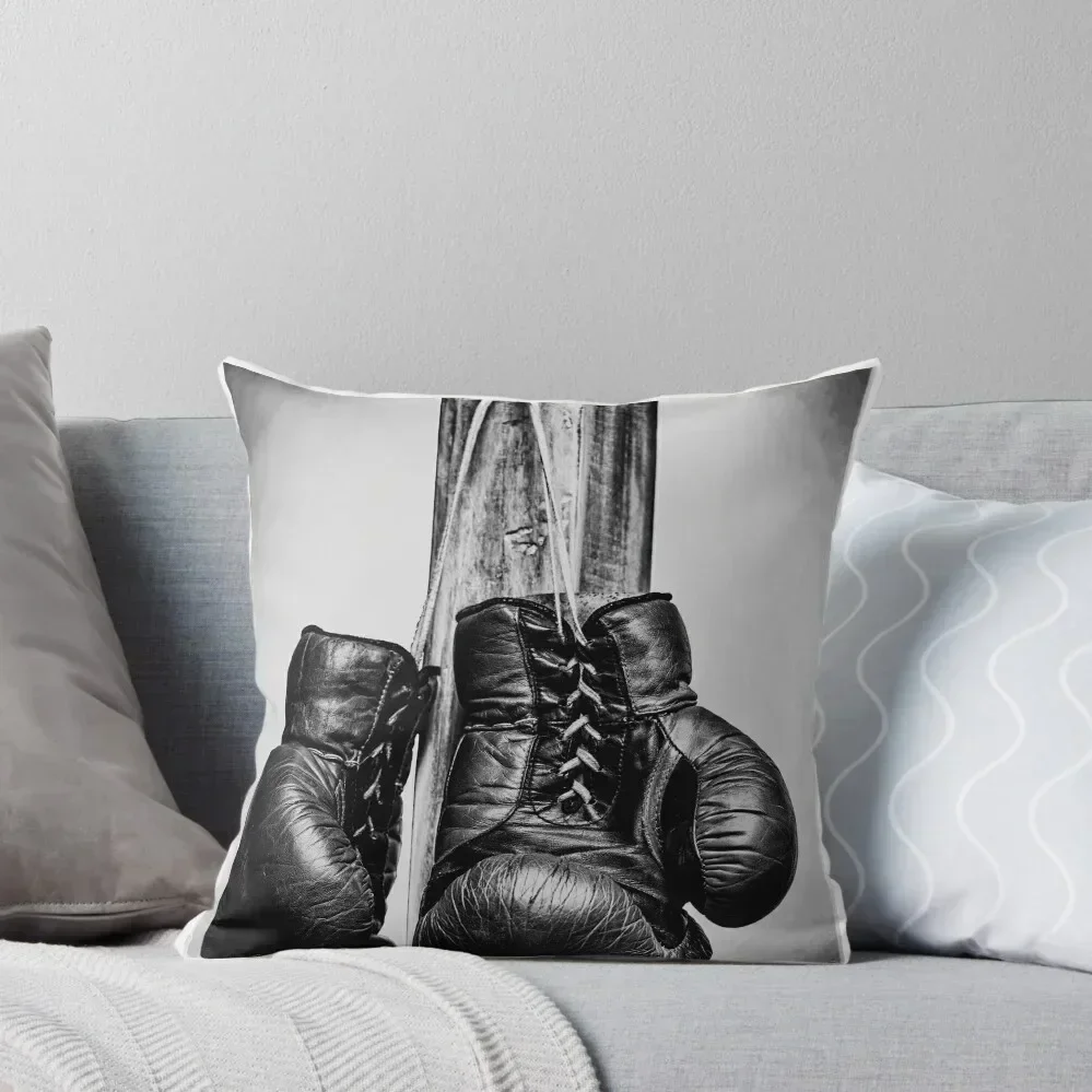 

Vintage boxing gloves Throw Pillow Rectangular Cushion Cover New year Decorative Cushions For Living Room pillow