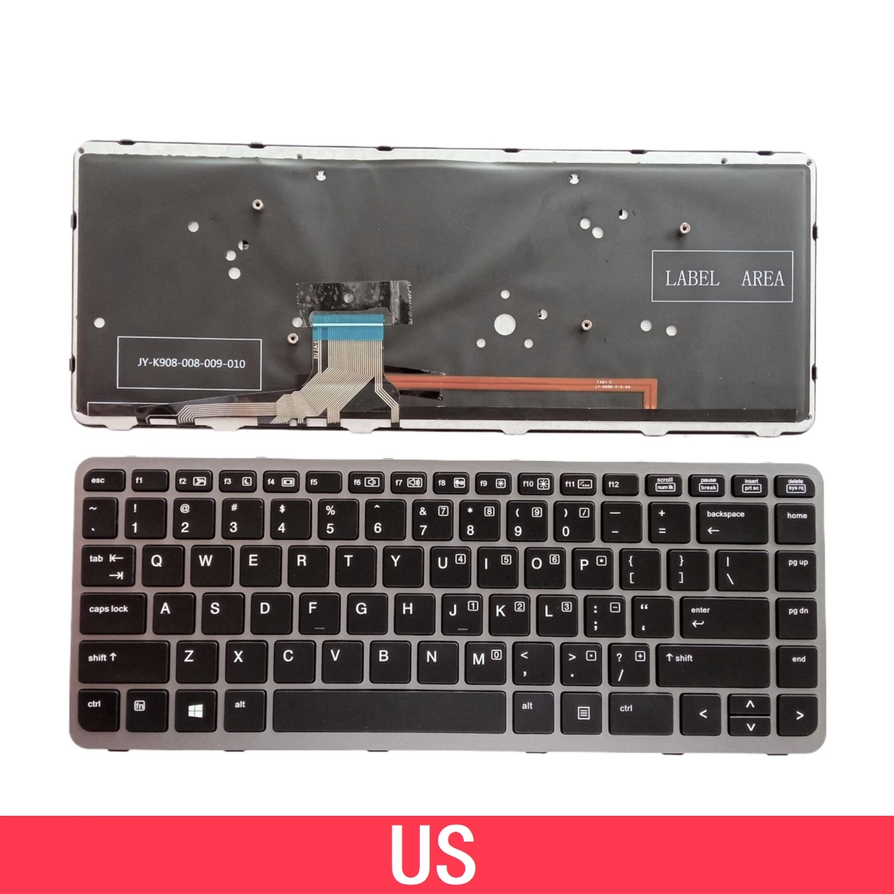 

Замена клавиатуры ноутбука HP EliteBook Folio 1040 G1 1040 G2, США с подсветкой