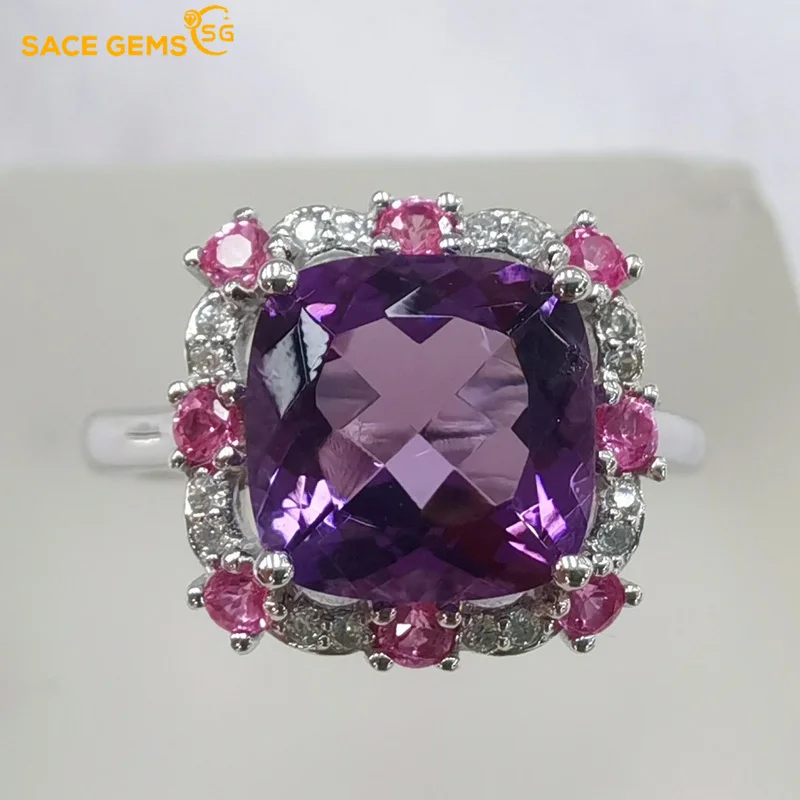 

SACE GEMS, Новое поступление, трендовая фотография, серебряная натуральная фотография для женщин, коктейль для помолвки, тонкая бижутерия, подарок