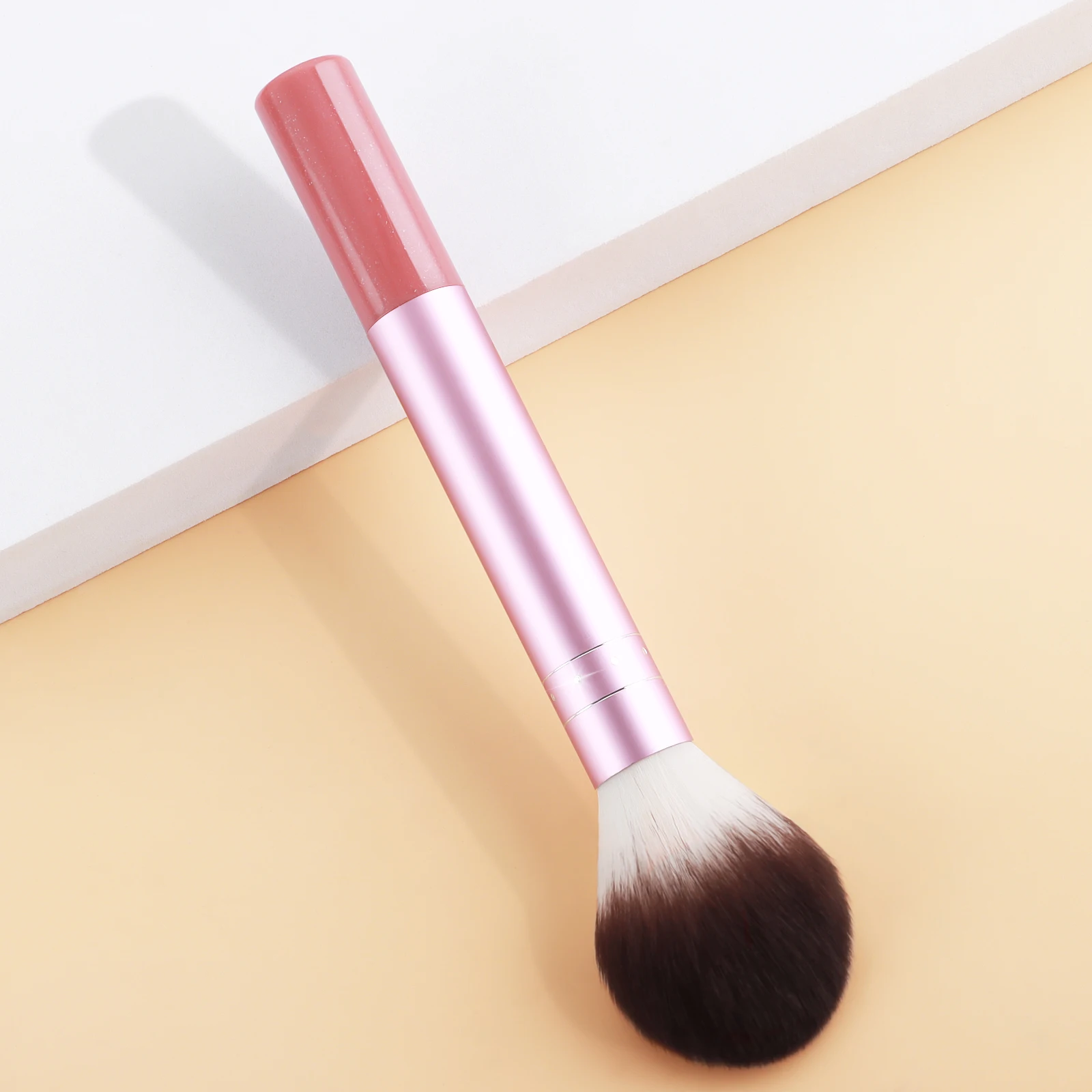 1PC ombre à paupières poudre fard à joues pinceau de maquillage Long Tube pinceau de maquillage outil de maquillage cheveux en Nylon tête de brosse ronde grande tête de brosse longue
