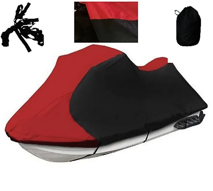 Manufacturer Direct 600D Waterproof Two-Color Splicer Motor Boat Cover for Jet Ski and PWC Outdoor Vessel Protection