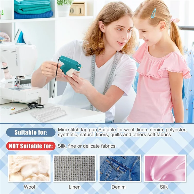 مجموعة أدوات تثبيت المسدس من النوع الصغير 0.13 بوصة عبوات بندقية العلامة 0.18 بوصة علامات دقيقة بارب 0.21 بوصة قفل لـ Stitch Tag Gun-N38R