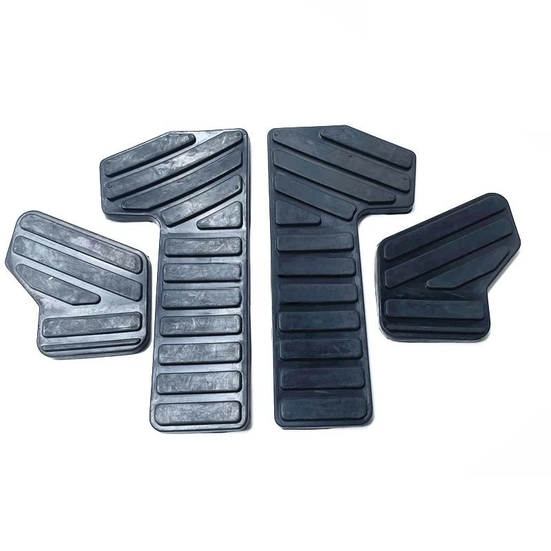 

XOJOX For Hyundai R80/150/210/215/225/305-7 Excavator Walking Foot Pedal Rubber Cover Foot Leather Foot Rubber Parts