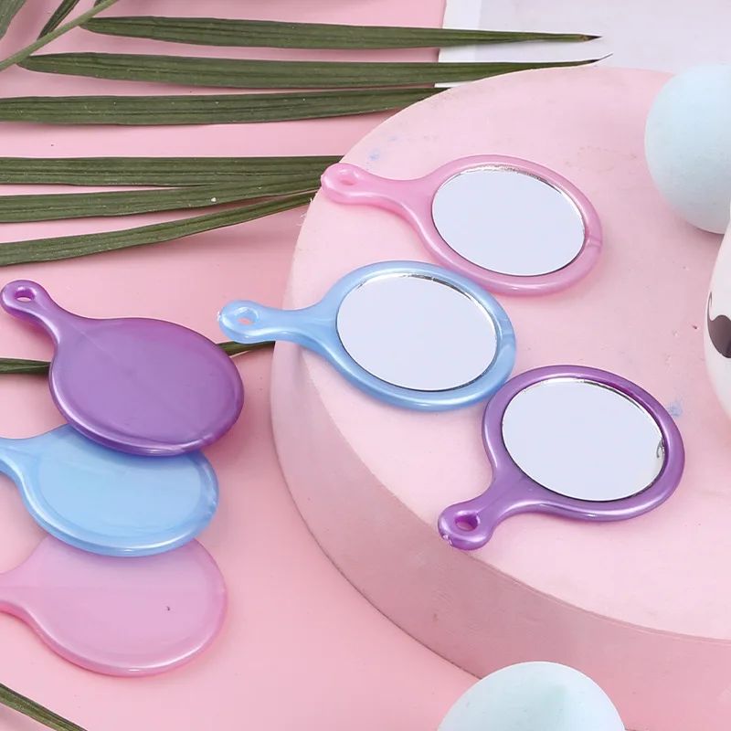 

Мини-портативное ручное зеркало для макияжа, минималистичный подвесной дизайн, компактное зеркало для путешествий, все необходимое для красоты в дороге