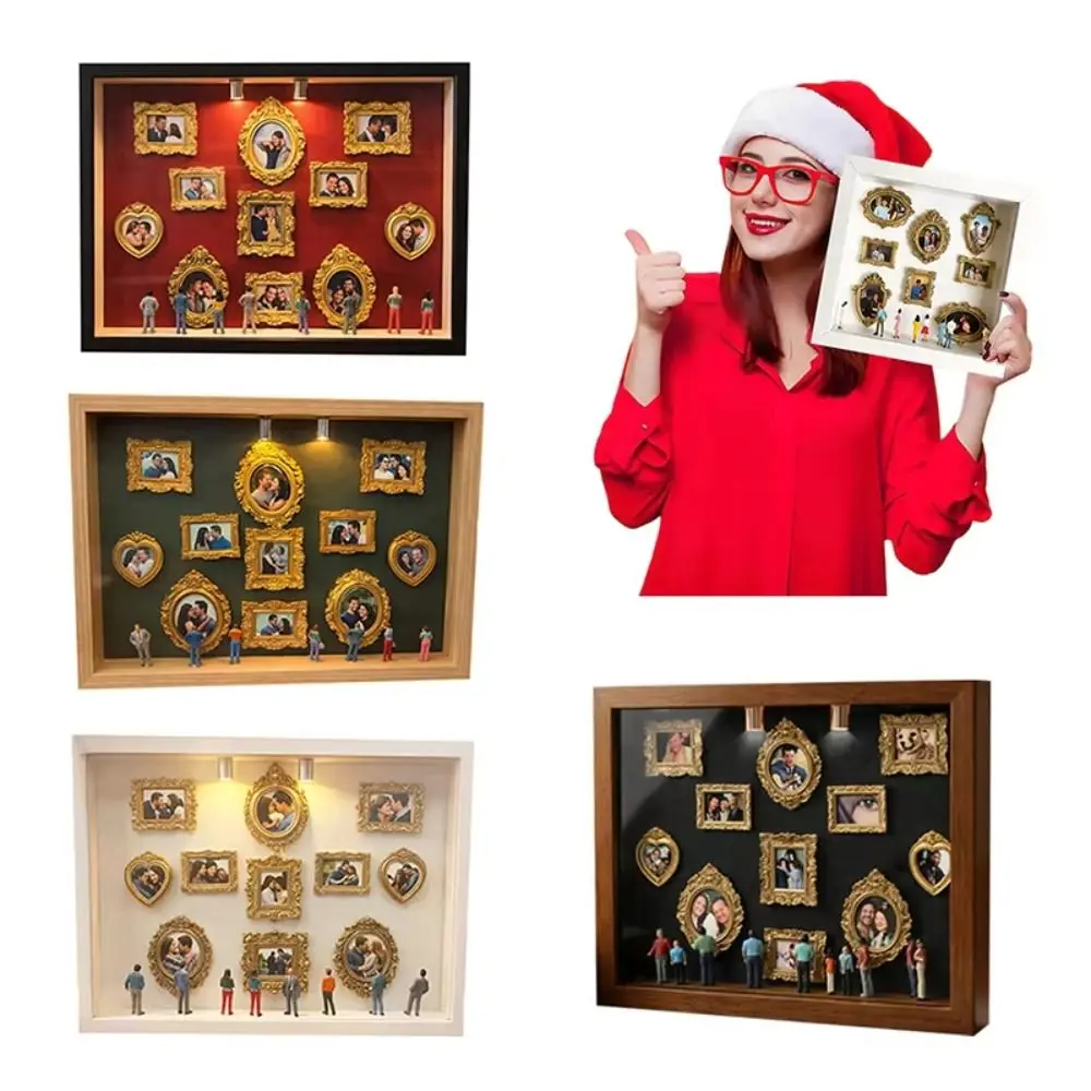 caja-de-siluetas-diy-mini-museo-marcos-dorados-figuras-estatuas-kit-de-marco-de-caja-de-sombra-caja-de-recuerdos-artesanal-hecha-a-mano
