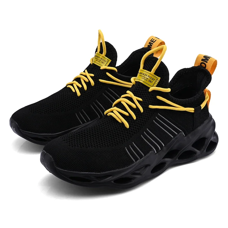 Men Sneakers Gym Sports Shoes Mesh Breathable Running Jogging Shoes for Men Outdoor Trekking Shoe Men's Casual Sneakers Zapatos
