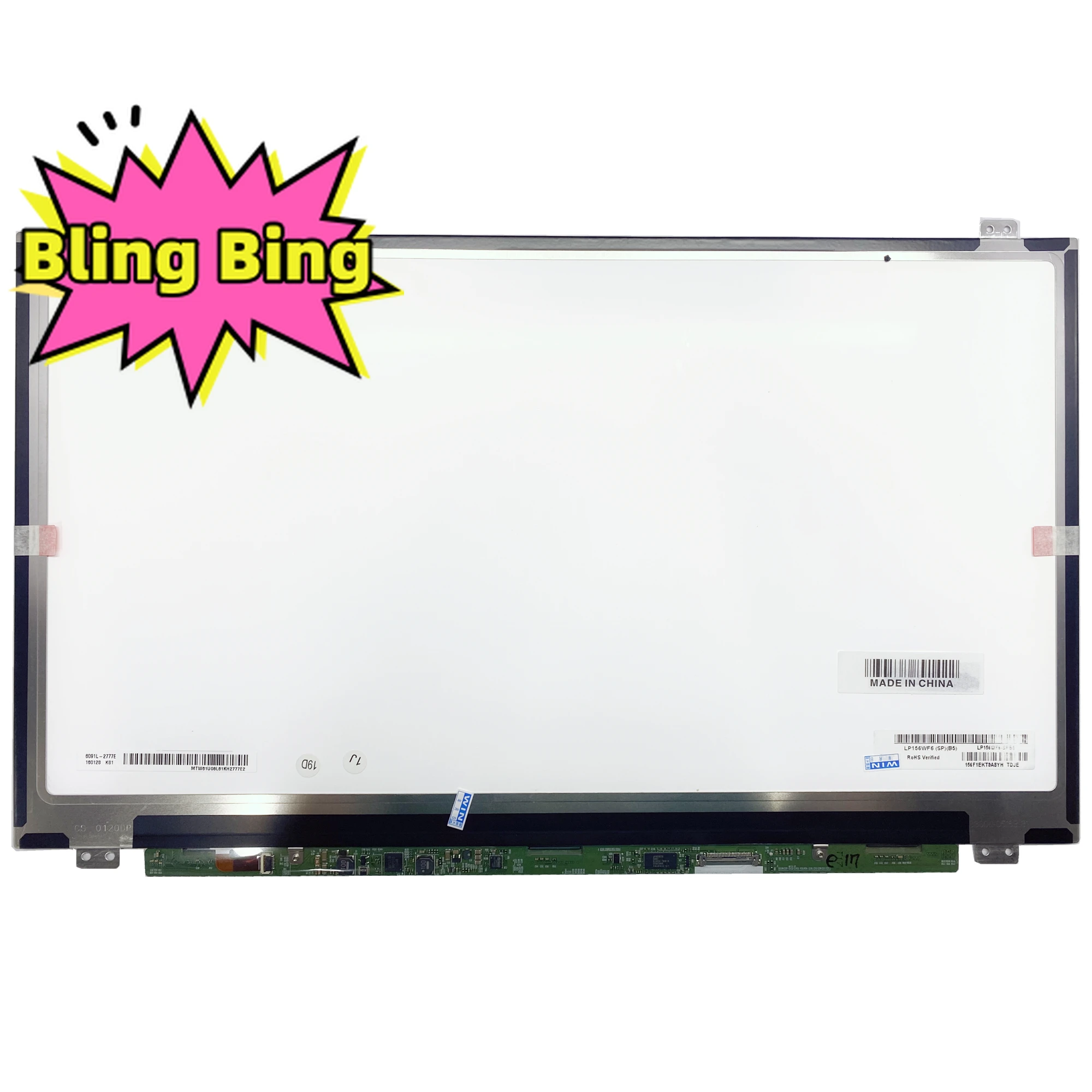 LP156WF6-SPB5 LP156WF6-SPB1 LP156WF6-SPB2 LP156WF6-SPA1 FHD 1920x1080 30-контактный eDP 72% NTSC 1920X1080 ЖК-экран ноутбука 15,6 дюйма