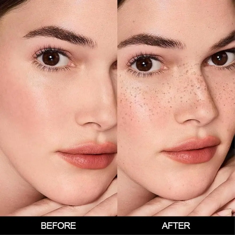Новый водостойкий искусственный штамп для веснушек, устойчивый к размазыванию, быстросохнущий карандаш для макияжа с веснушками, натуральная долговечная ручка для веснушек
