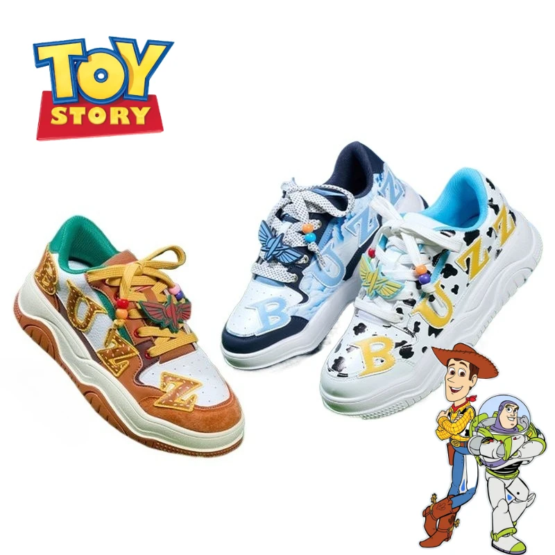 

Disney Toy Story cartoon cute student casual sneakers creative and personalised for boys and girls autumn sports shoes gift
