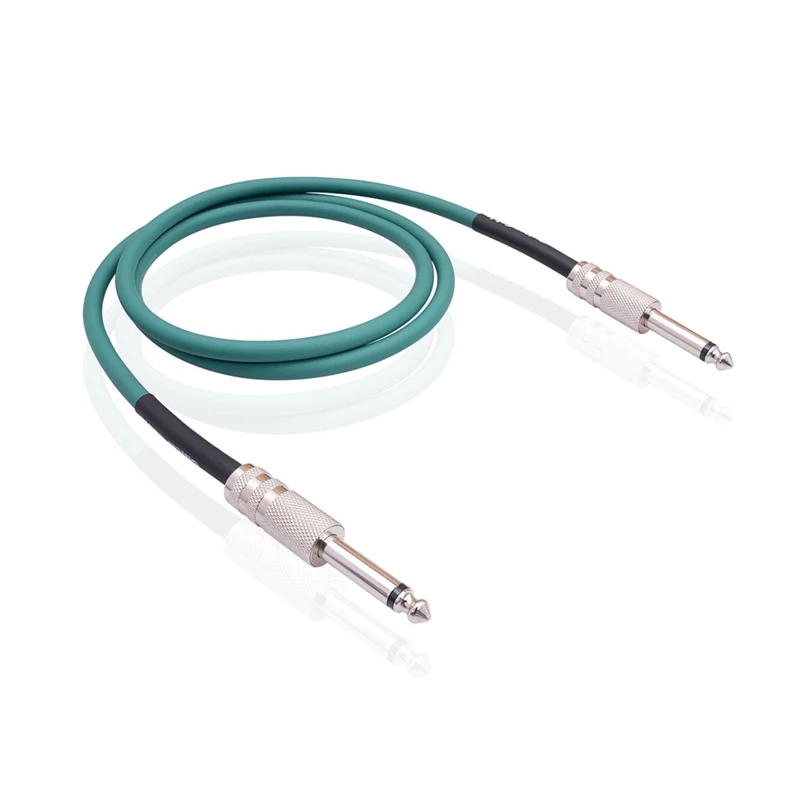 Guitar Instrument Cable Electric Guitar Cord 6.35Mm Mono Plug Connect Cable For Guitar Bass Drum Audio Device, 5 Meter image 5