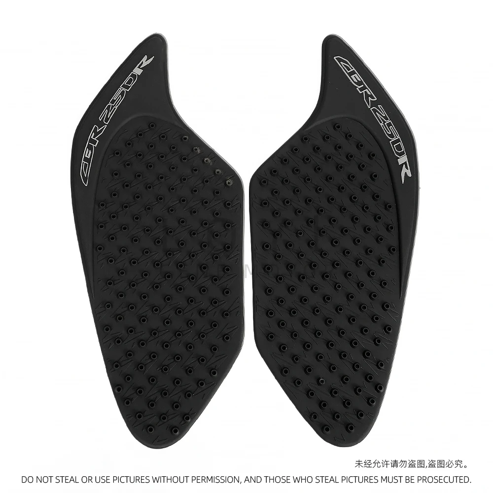 دراجة نارية خزان الوقود وسادة مكافحة زلة حامي ملصقات قبضة الركبة الشارات الجانبية لهوندا CBR250R 2010 2011 2012 2013-2016 CBR 250 R #6