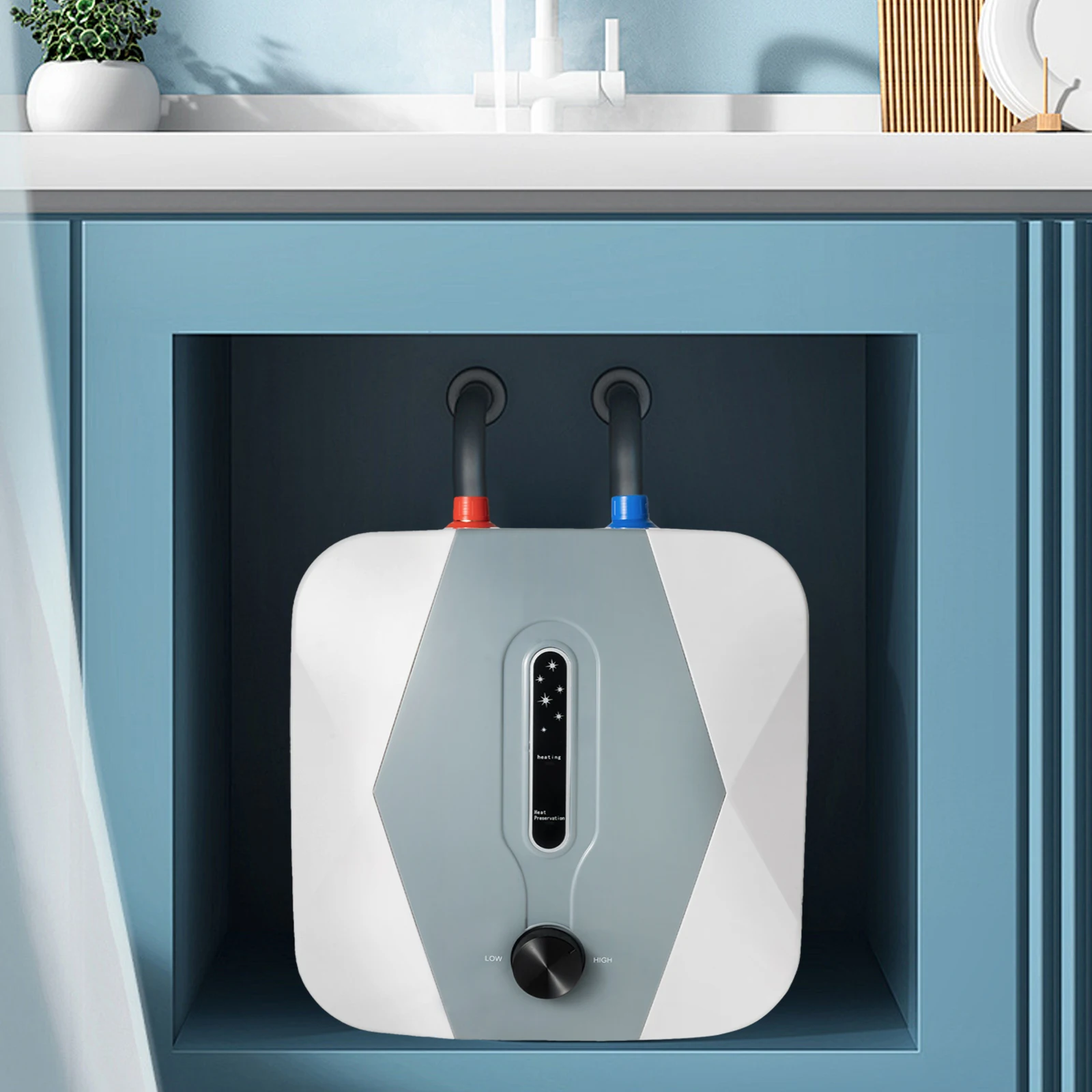 Compact Electric Water Heater: Fast Heating, Safe and Efficient Hot Water Solution for Small Spaces