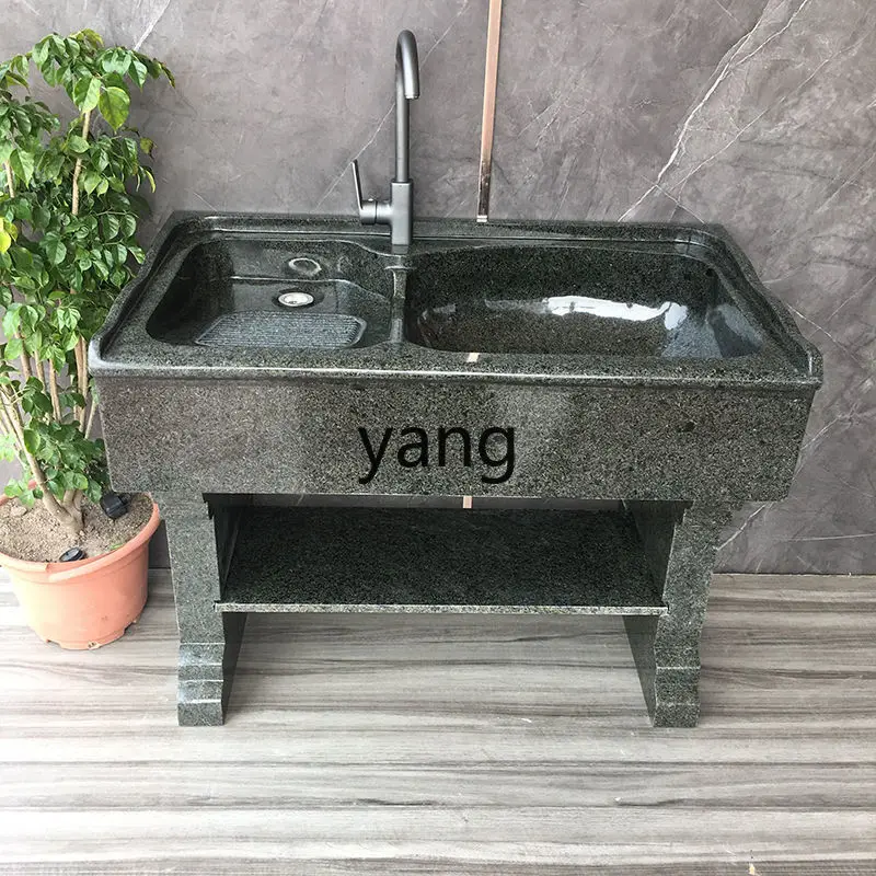 lmm1 granite laundry table courtyard marble laundry pool with washboard balcony stone pool stone integrated basin