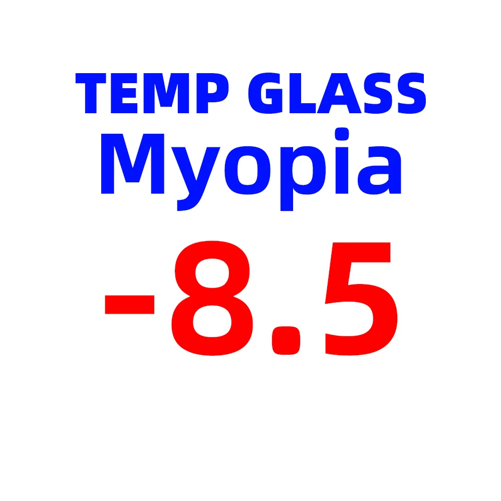Tauchmaske Optische Kurzsichtigkeit Myopie Tauchglas Tauchschwimmbrille Gehärtete Brille Kurzsichtiges Lesen -1,0 bis -9,0
