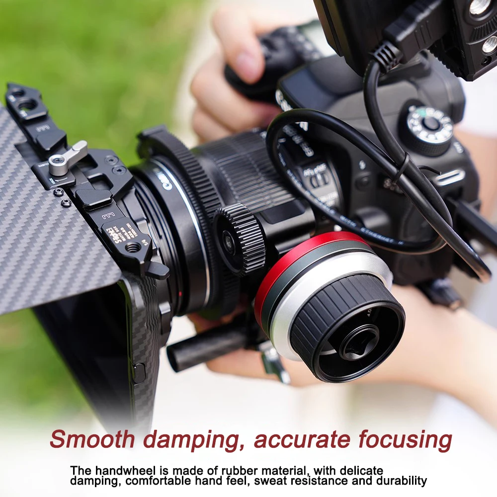 

FOTGA Mini Follow Focus with A/B Stops Flexible Arm Positions Comfortable Operation 15mm Rod Connection Lightweight 4K Cameras