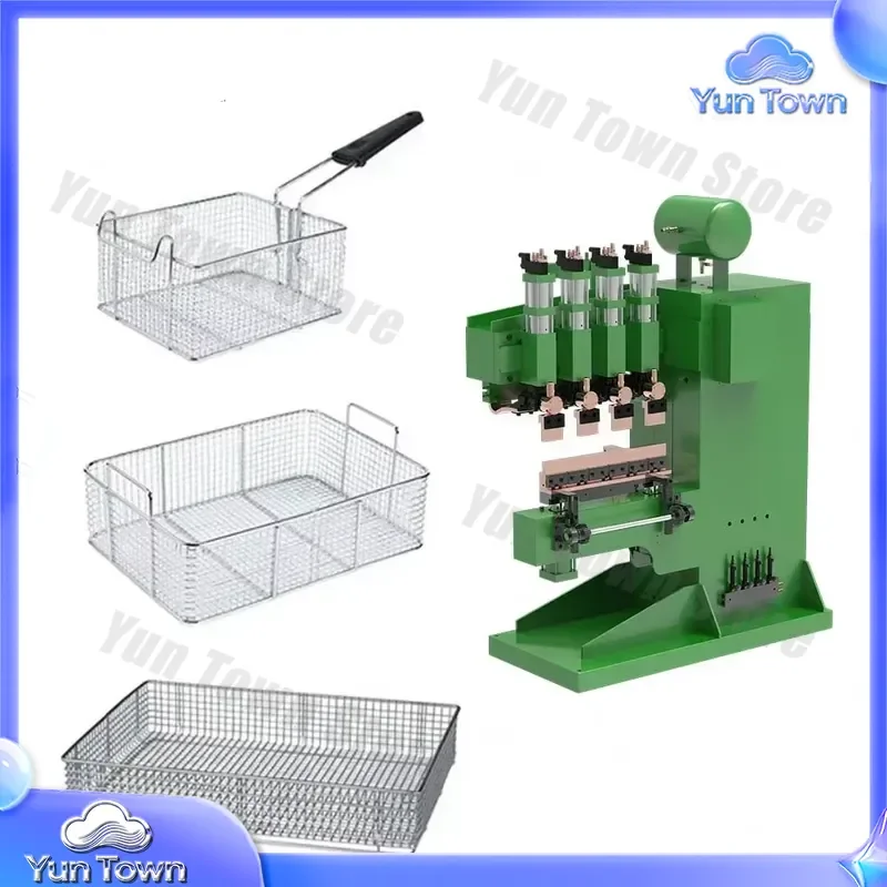 Small Automatic Wire Mesh Welding Machine for Birdcage 1-2-3 mm Stainless Steel Spot Welder for DIY Cage Making Welding