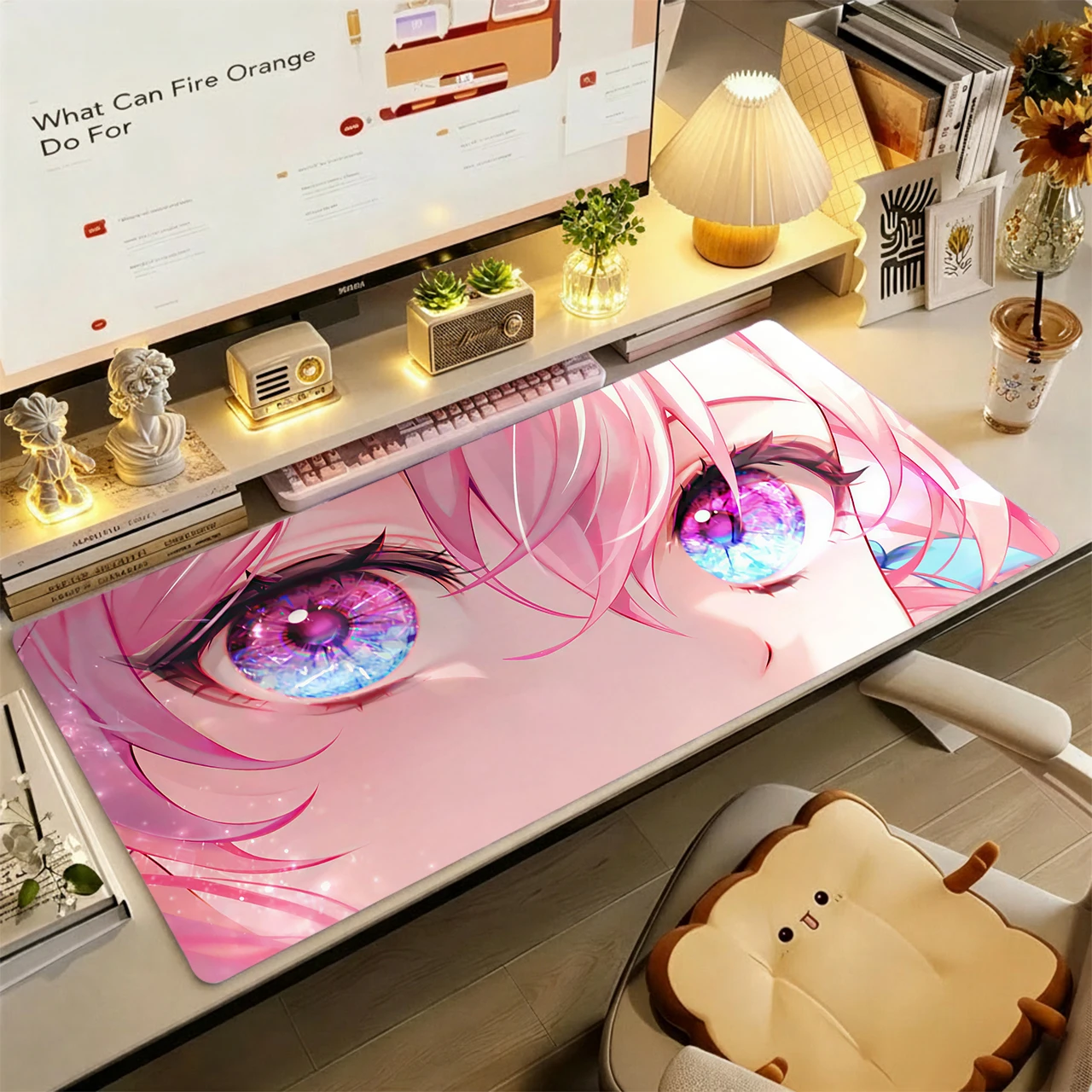 Gaming Mouse Pad, Large Desk M - Desk Setup Art 评论和价格