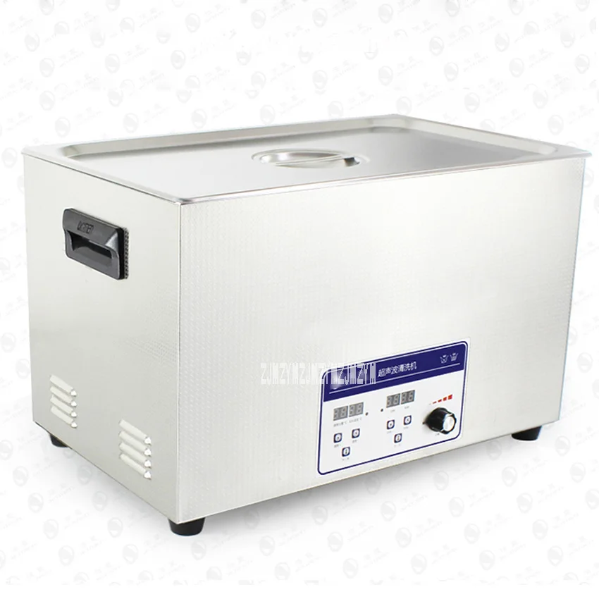 1pc Promotion globe Ultrasonic Cleaner 30L industrial Equipment Stainless Steel Cleaning Machine JP-100ST