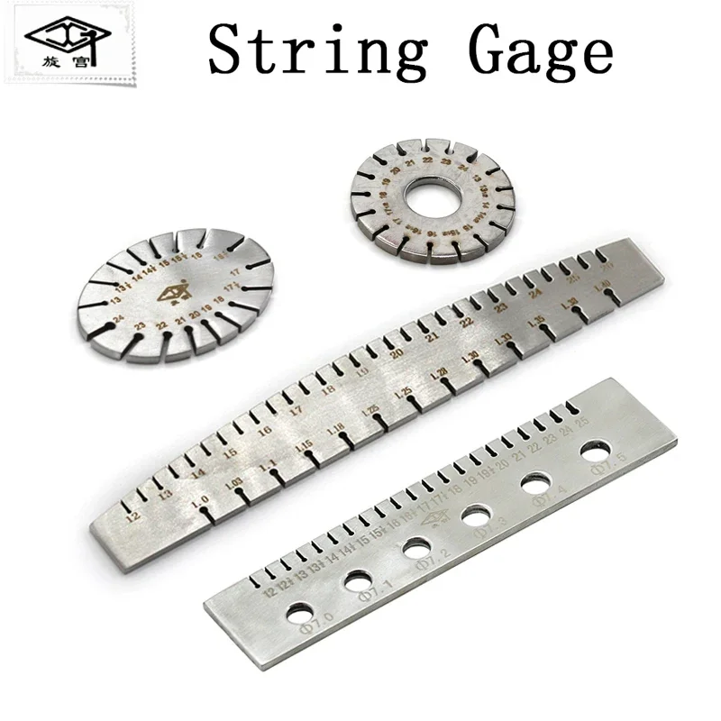 

Piano Tools 1402 String Measuring Instrument Scale String Model Measuring Tool High-pitch
