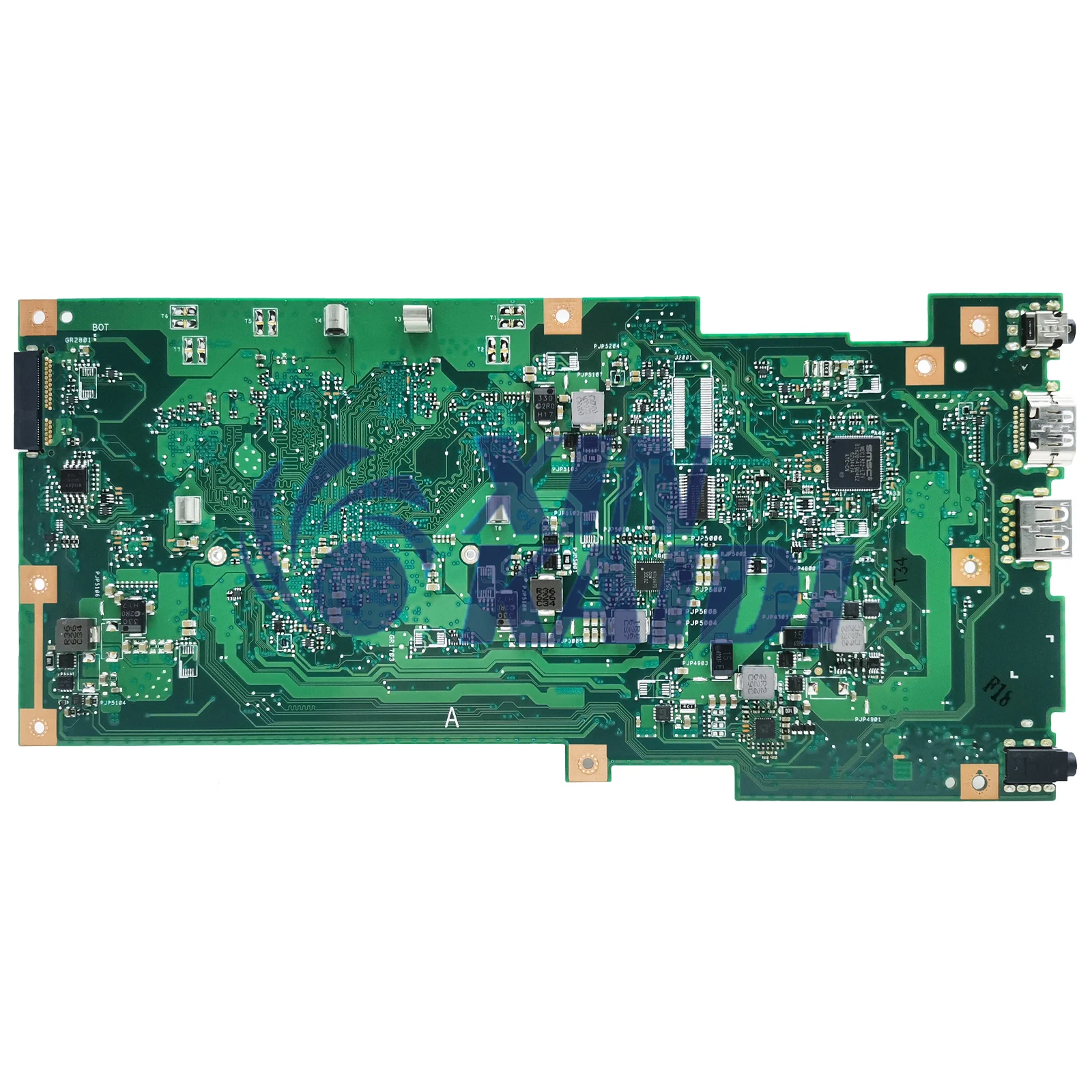 Placa-mãe para notebook para Asus Chromebook, Mainboard para C300SA, C300, C300SA, C300SA, C300S, N3060 CPU, 4G-RAM, 16G, 32G-SSD