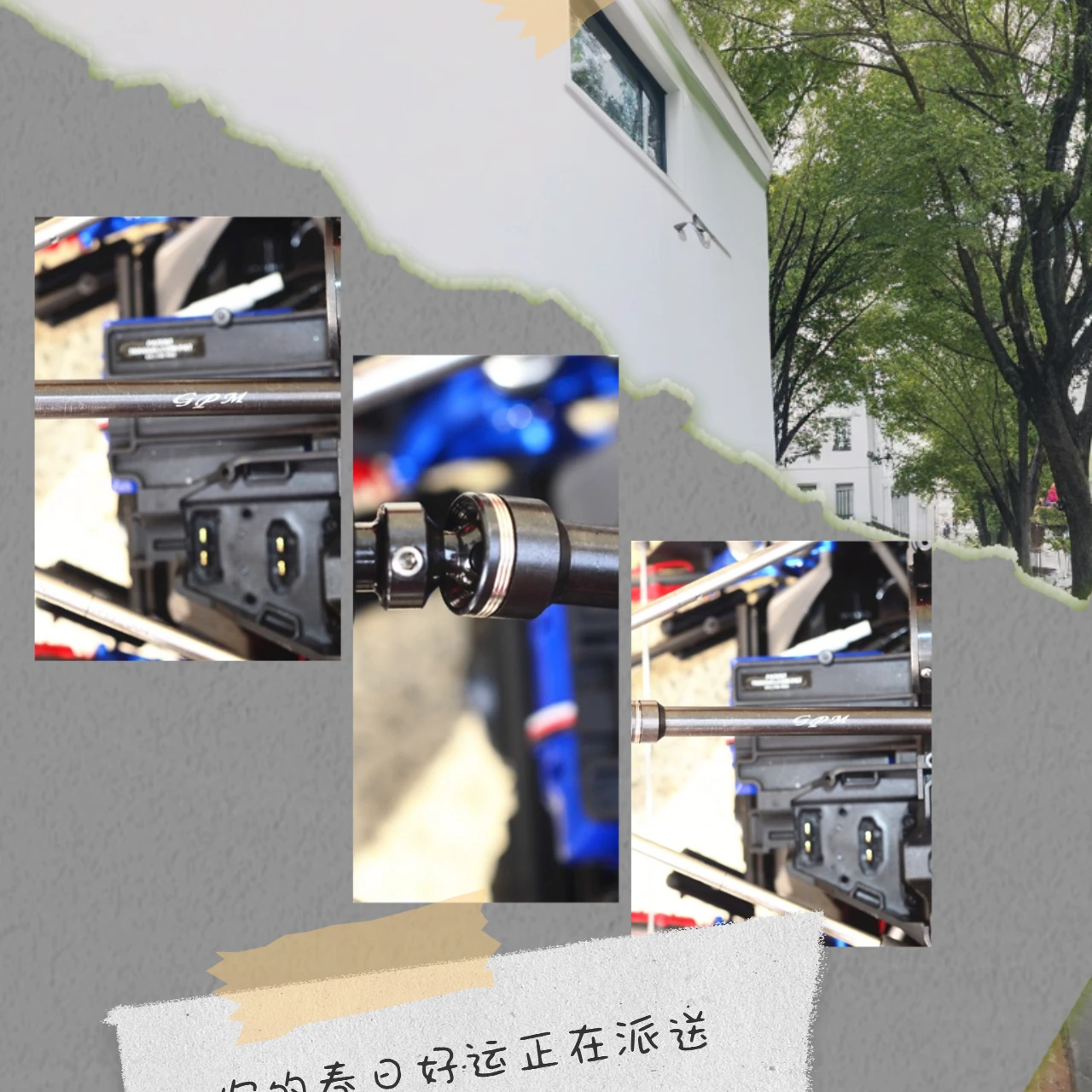 

Задний приводной вал из закаленной стали GPM # 45 для TRAXXAS масштаба 1/7, обновленная часть Unlimited Desert Racer