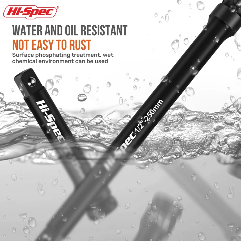 효과적인 자동차 수리 도구용 충격 소켓 익스텐션 바, Cr-V 스틸, 길이 3 인치, 5 인치, 10 인치, 15 인치, 1 개