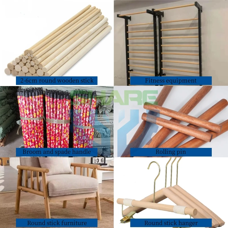 Chain Table Saw Wood Cutting Machine Woodworking Broom Handle Making Wood Cutting Machine