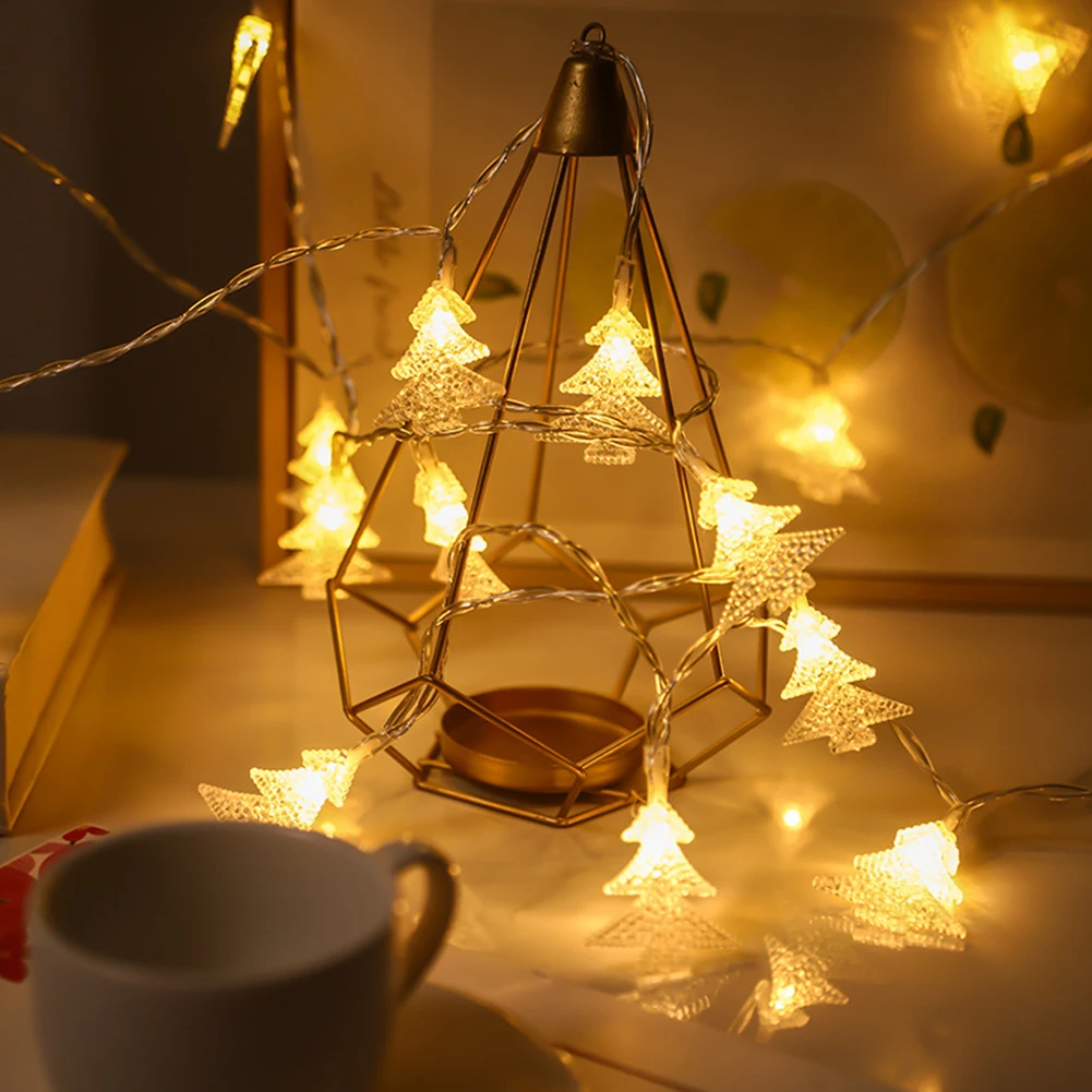 Christmas String Lights, 6M 40 LEDs Fairy String Lights Battery Operated Indoor & Outdoor DIY Garland Christmas LED String Light