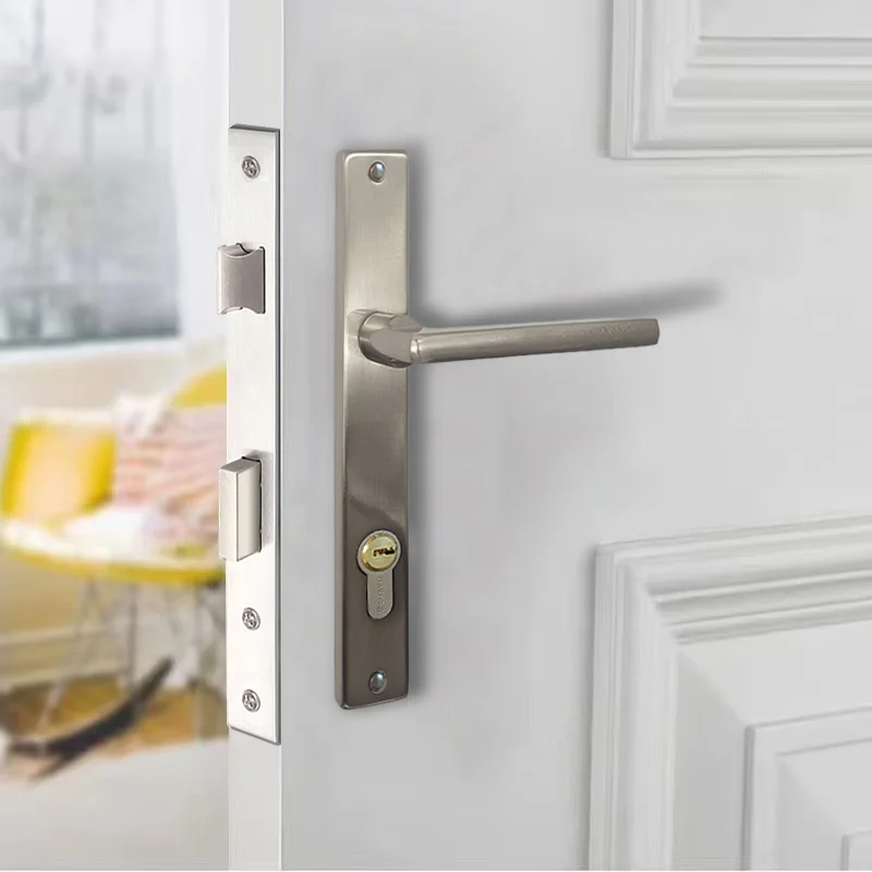 8530 type Straight handle aluminum alloy door panel integrated handle P-A-03-W/BL/BR