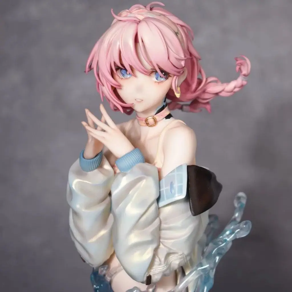 Arknights anime figura 1/12 azul veneno busto coleção azul veneno ação estatueta jogo periféricos modelos criança brinquedos presente estátua