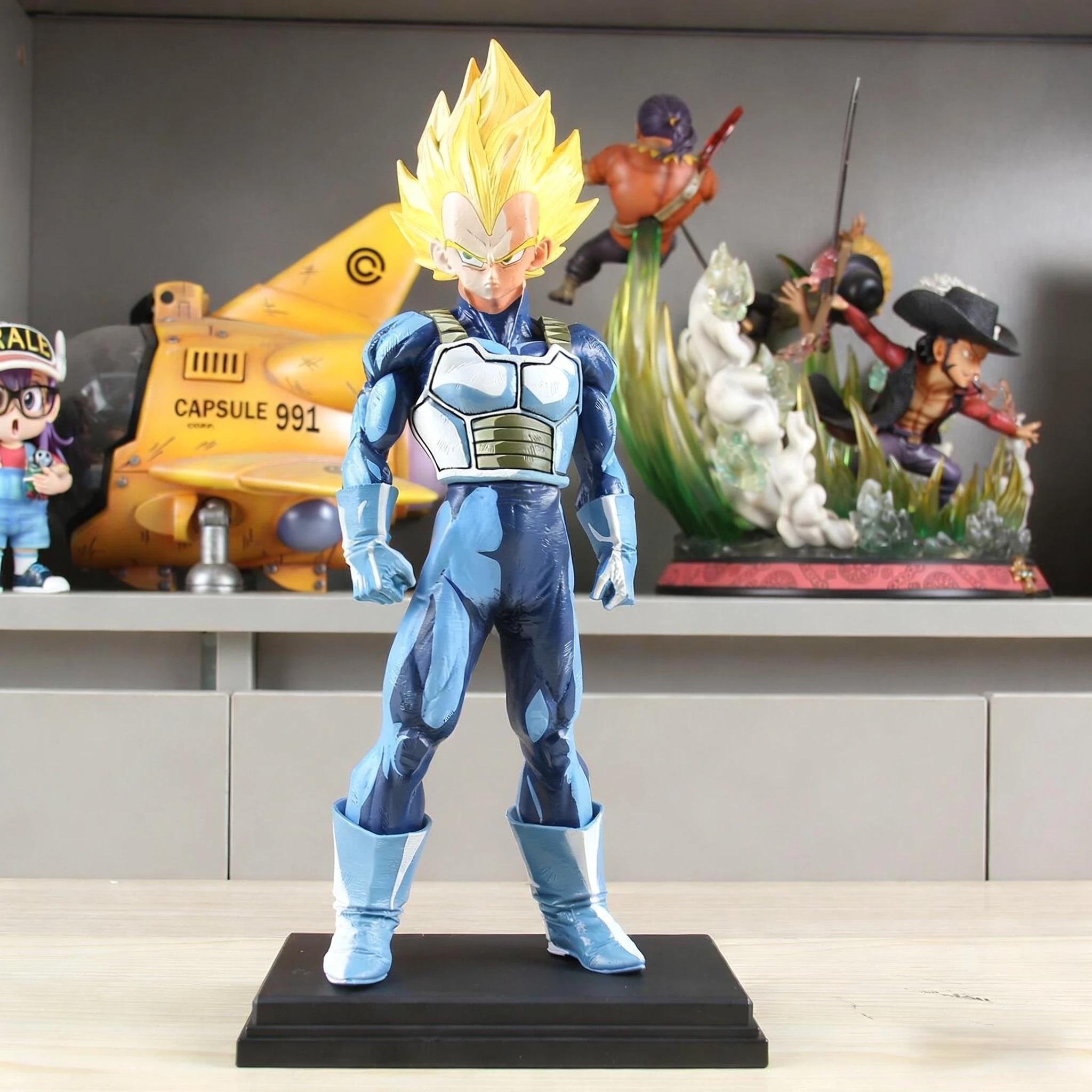 30 cm Dragon Ball Vegeta Action Figure-Comic Kleur Super Saiyan Vegeta Anime Figuur Speelgoed Anime Perifere Beeldje Gk Standbeeld