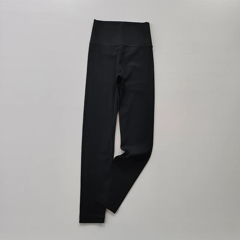 Hochwertige Damen-Fitness-Leggings mit Naked-Feeling, Weiche Workout-Yoga-Hosen, Energie-Gym-Tights zum Laufen – Detail 16