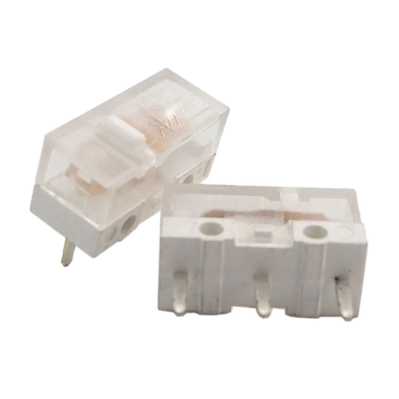 2 PCS Microswitch Subminiatura Compatível Mouse Botão Esquerdo Direito