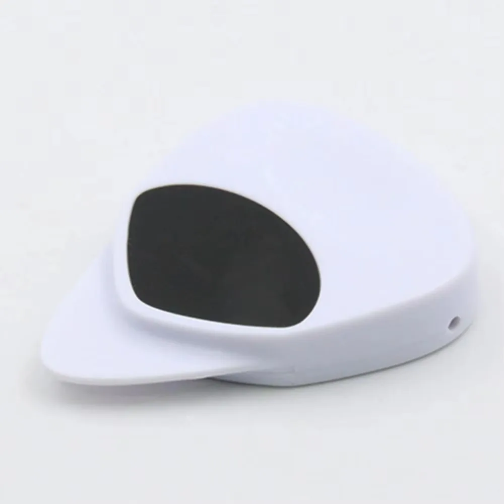 2-in-1 Guitar Pick & Tuner Combo ABS 12-Tone Equal Temperament Multi-function Tuner Small Instrument Accessories
